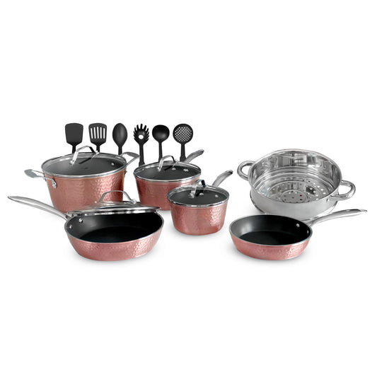 Stunning Rose Gold Cookware : c4 copper collection