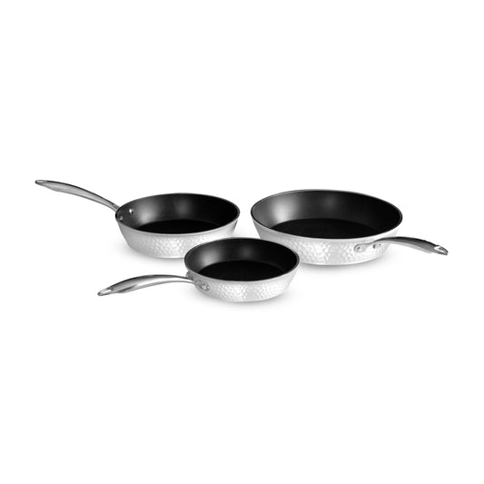 Orgreenic 9.5 inch Hammered Rose Pan with Lid - On Sale - Bed Bath & Beyond  - 32876757